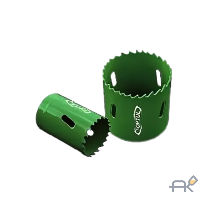 Коронка биметаллическая d25мм TOPTUL (SAAC4725) (использовать с направляющим сверлом SAAD1401) (SAAC4725)